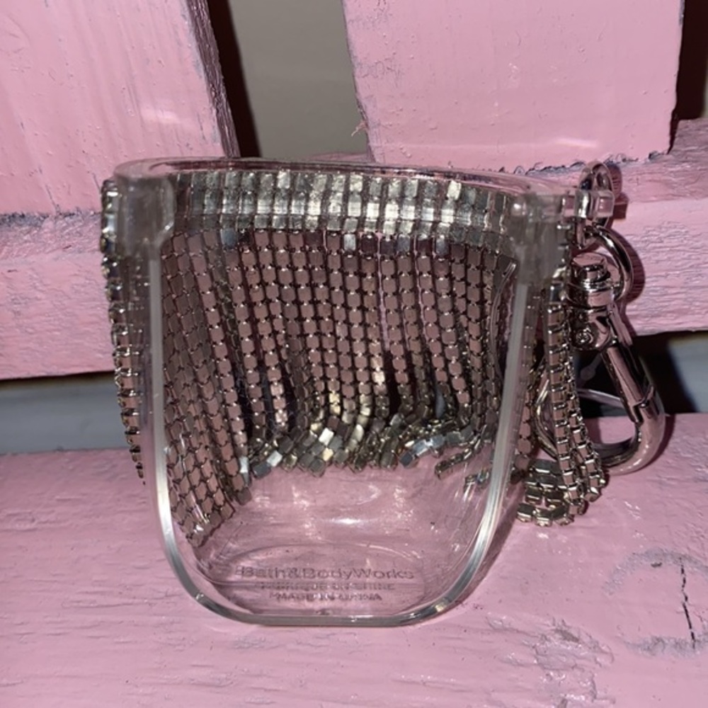Gorgeous Dangling Rhinestones Pocketbac Holder - Picture 4 of 4
